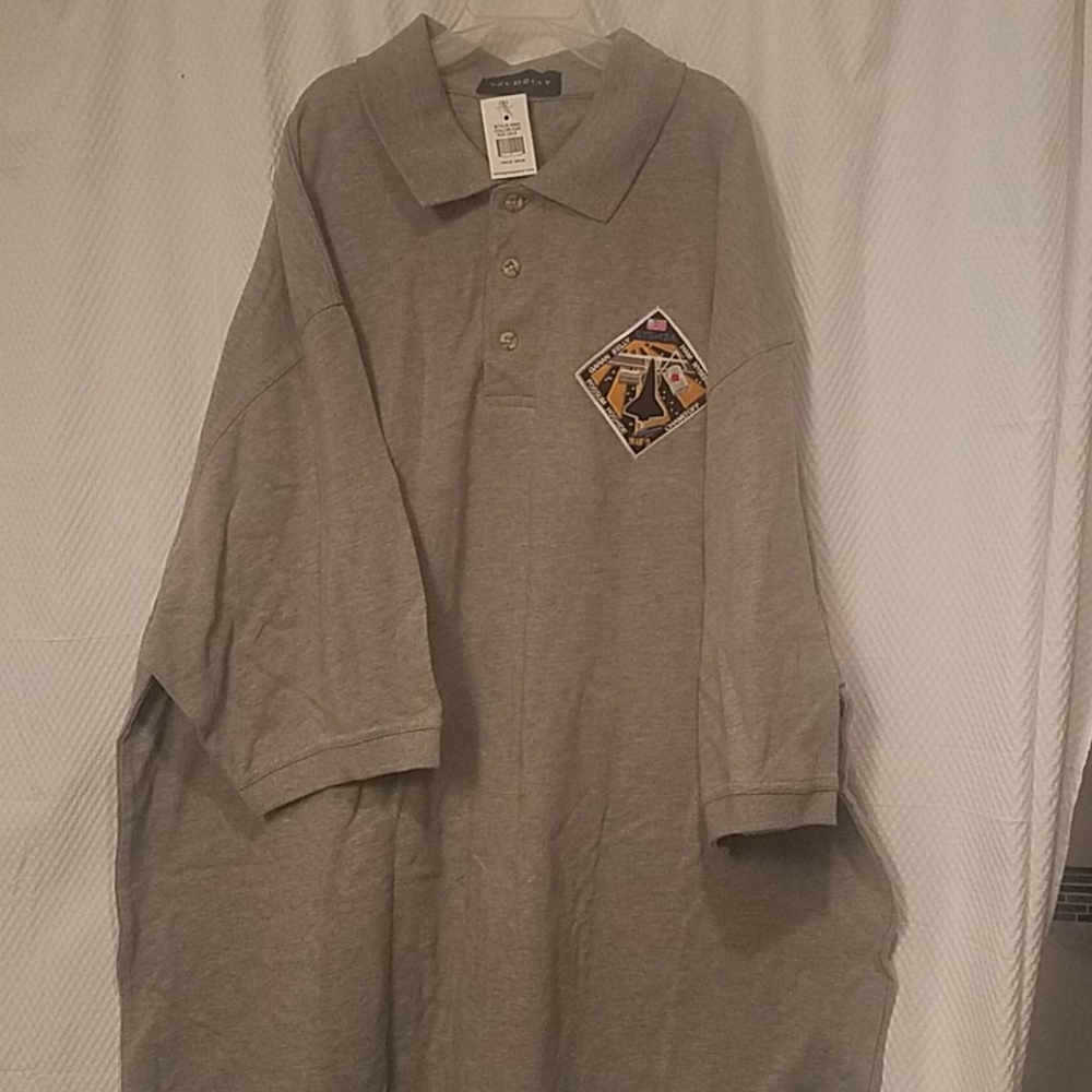Kennedy Space Center SPACE polo mens 2xl